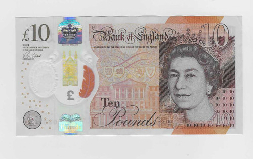 Cleland ten pound note - ten,