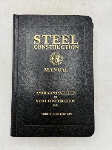 Steel construction manual aisc - steel,