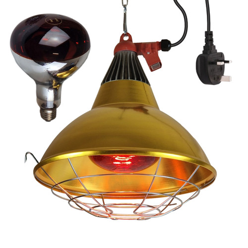 Incubator heat lamp reflector - heat,