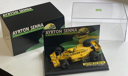 Ayrton senna minichamps lotus - ayrton,