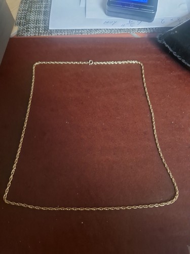 9ct yellow gold chain weight - 9ct,