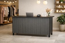 Bespoke Wooden Panel Reception