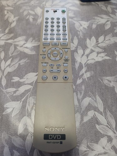 Sony rmt d215p - rmt-d215p, dvd