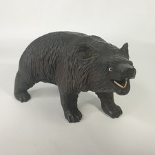 Antique 5" Hand Carved Black
