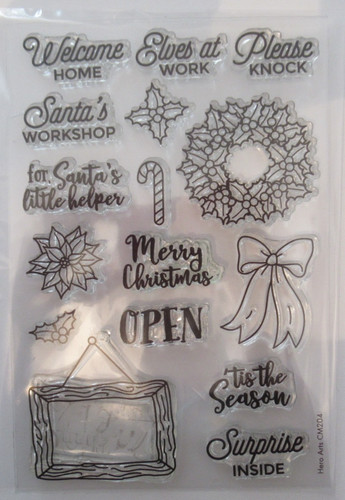 New piece christmas clear - new,
