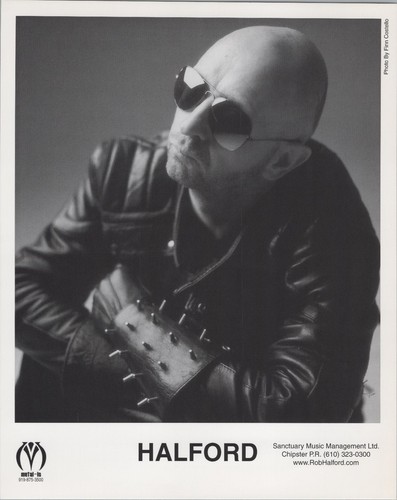 Rob halford 8x10 - halford, promo