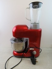 Klarstein Food Processor Blender Kitchen Machine Grinder Red 2000W