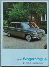 SINGER Vogue Car Sales