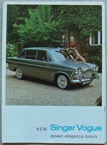 Singer vogue car - singer,