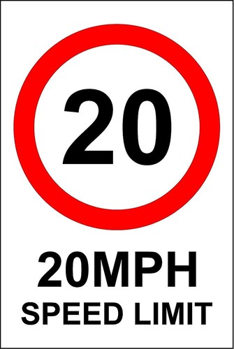 Mph speed limit - mph,