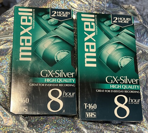 Maxwell vhs tape - tape, gx-silver