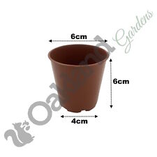 6cm Plant Pots Small Strong
