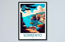 Sorrento Travel Print Wall Art