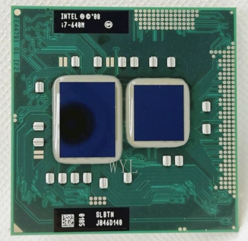 Intel core 640m 8 ghz - core, 2.8