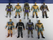 9 vintage STARGATE ACTION FIGURE bundle job lot 1994 HASBRO RA GUARD O'NEIL