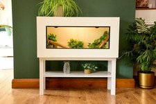 3ft x 16" x 18" Modern White