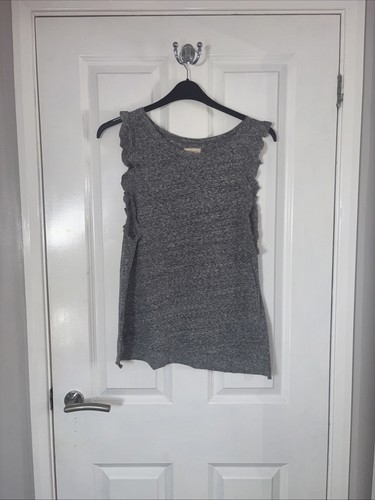 Hollister ruffled sleeve vest - ruffled,