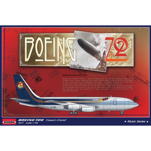 Roden rod317 boeing 720 - rod317,