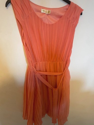 Women coral chiffon - coral,