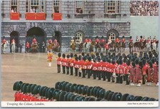 Vintage Postcard Trooping