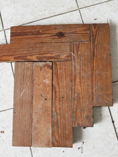 Reclaimed herringbone parquet - herringbone,