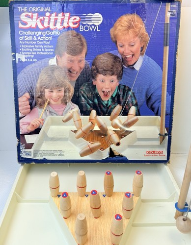 Coleco skittle bowl - game, vtg