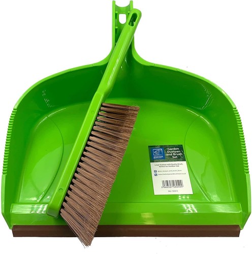 Garden dustpan and - garden, brush