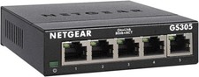 NETGEAR 5 Port Gigabit Network Switch GS305 - Ethernet Splitter - Ethernet Switc