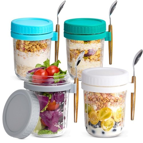 2pcs overnight oats container - overnight,