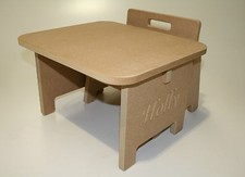 DIY Baby Toddler Table & Chair Personalisable with ANY Text! Present!