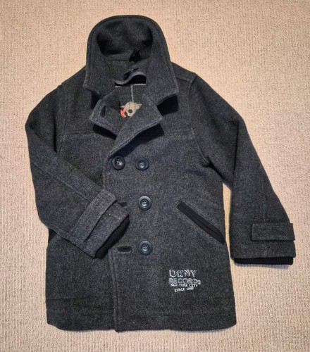 Dkny charcoal wool blend - dkny, coat