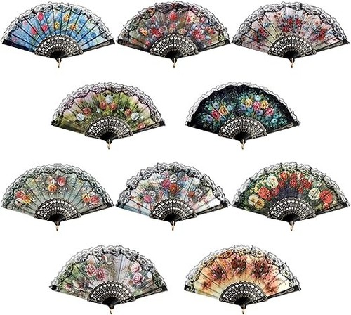 Pcs peacock folding hand - pcs,