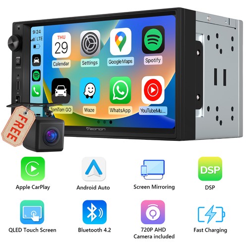 Double din car stereo - double,