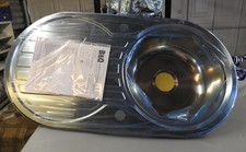 stainless steel kitchen sink single bowl