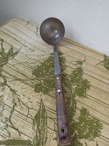 Vintage prestige ladle - vintage, teak