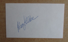 MICK KELLEHER SIGNED AUTOGRAPH