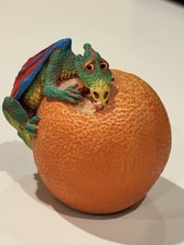 VTG Draglet Dragon On Orange