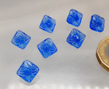 7 Vintage Tiny Moulded Square