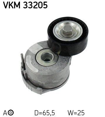 Tensioner pulley ribbed - tensioner, v-ribbed