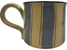 Striped Ceramic Coffee Mug