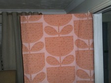 orla kiely block garden orange sorbet double bedding set