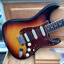 2023 Fender Custom Shop LTD ED. 67 HSS Stratocaster bound Fretboard Sunburst.