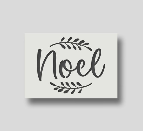 Noel christmas stenci - noel,