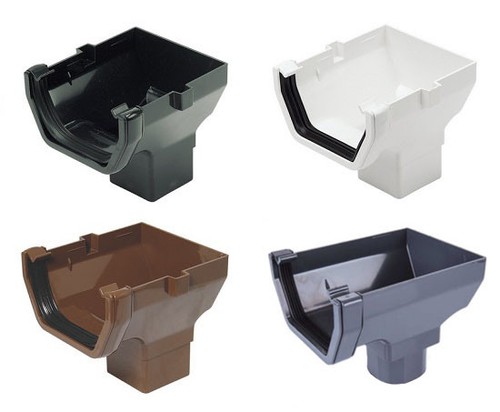 Square guttering downpipe - square,