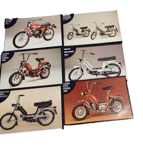 Garellii moped brochures - moped, x