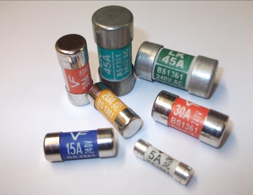 Consumer unit fuse - consumer, fuses