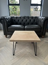 Solid Oak Rustic Coffee Table