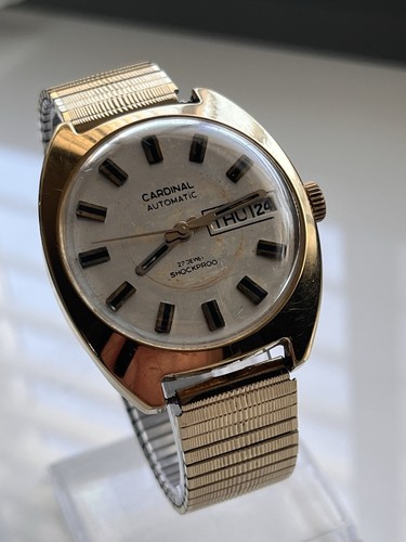 Men gold plated cardinal - gold,
