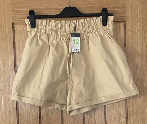 Primark women beige shorts - primark,