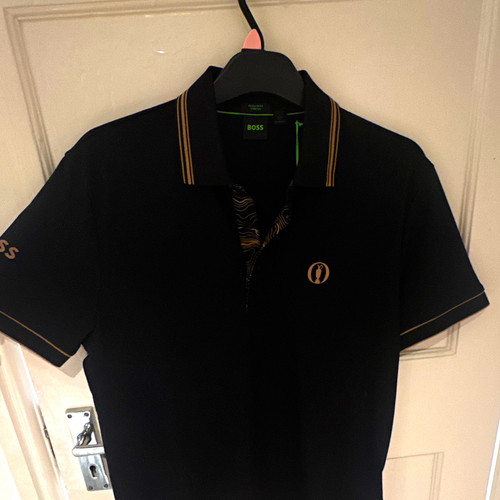 Boss men black golf polo - men’s,